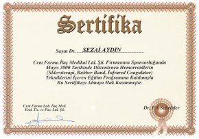 Doç. Dr. Sezai Aydın